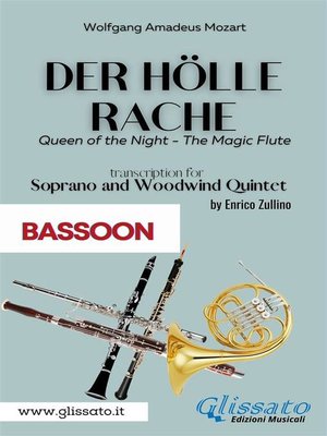 cover image of Der Holle Rache--Soprano and Woodwind Quintet (Bassoon)